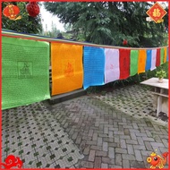 [LSG1] Religious Flag Tibetan Buddhist Prayer Flag Tibet Lung Ta Banner Scriptures Flag [SG]