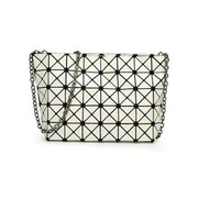 Pearl White Issey Miyake BAOBAO Sling Bag / Clutch