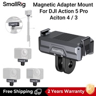 SmallRig อะแดปเตอร์แม่เหล็กสำหรับกล้อง DJI Osmo Action 3 / 4 / 5 Pro 3662B