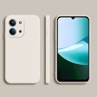 For Xiaomi Redmi 15C Case For Xiaomi Redmi 15C Cover Square Liquid Silia Protective Phone Back Cover