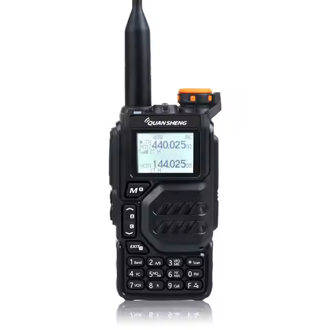 Quansheng 50-600MHz RX Walkie Talkie UV-K5 VHFUHF 136-174MHz 400-470MHz RX TX Both DTMF VOX FM Air B