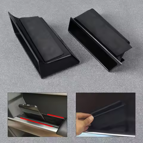 2Pcs Car Front Door Armrest Storage Box For Mercedes-Benz GLK Class X204 GLK300 GLK350 GLK250 2009 2