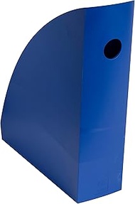 Exacompta - Ref 18204D - 1 MAG-CUBE BeeBlue magazine rack, magazine rack, storage for documents, cat