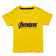 Marvel Avengers End Game yellow sz.1y, 6y, 8y Boys T-Shirt