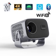 A10 3D Mini Projector for Home Theater, Portable Projection Device with WiFi, 6 BT, 5, Android 11, 1080p, 4K, HD SFEI