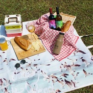 【DESTINO STYLE】日本文青風自然系肩背野餐墊(小)