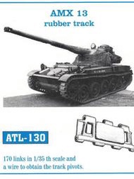 【AKO HOBBY】Friulmodel ATL-130 法軍AMX-13用膠塊式樣 金屬履帶 *** 下標前請先詢問