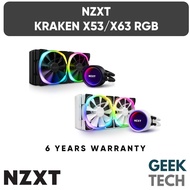 NZXT Kraken X53/X63 RGB 240mm/280mm AIO Liquid Cooler