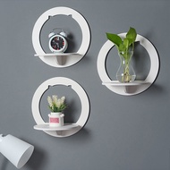 KAYU Shelf DIY Floating Shelf Book Wall Shelf  Rak Dinding/Rak Tempel hiasan rumah