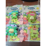 Fuggler keychains tmnt set Original by zuru