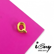 IBUY 916 Gold Q Alphabet Charm 0.96G 22K (916)