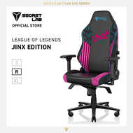 Secretlab TITAN Evo —League of Legends Jinx Edition (Size R) เก้าอี้เกมมิ่งเพื่อสุขภาพ Ergonomic Gaming Chair