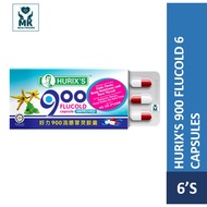 HURIX'S 900 FLUCOLD 6 CAPSULES