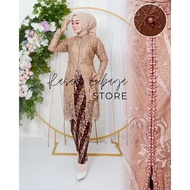 Bisa (cod)stelan tunik payet kebaya busui payet mutiara