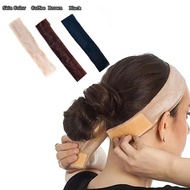 1Pcs Wig Grip Band Brown Velvet Headband Scarf Head Hair Band Extra Hold Wig Adjustable Fastern Stre