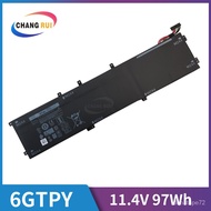 6GTPY P83F Laptop Baery 11.4V For Dell XPS 15 9570 9560 9550 7590 Precision 5530 5520 5510 M5510 M5520 5XJ28 5D91C GPM03