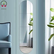 4 Pcs Full Length Acrylic Mirror Set for Wall Self Adhesive Acrylic Mirror DIY Flexible Mirror Stick