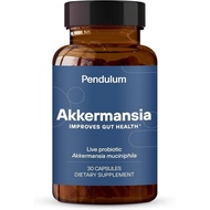 Pendulum Akkermansia Probiotic with Prebiotic Fiber - Increases GLP-1 Production, Delayed Release, T