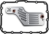 5R55S 5R55W Automatic Transmission Filter Pan With Gasket Compatible with Ford Lincoln Mercury 02-10