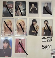 Idle blackpink babymonster ive kpop card 小卡白菜價🥬