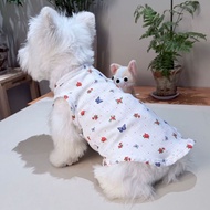 Cat Belly Protector Summer Thin Vest Pet Cool Breathable Clothes Small Dog Cat Belly Protector