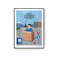 Joan Cornella Picture With Frame 50x70cm.