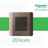 Schneider ZENcelo 15A Switch Socket Bronze TV SOCKET/TEL SOCKET/1G1W/1G2W