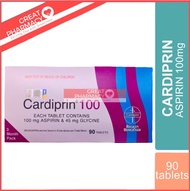 Cardiprin Aspirin 100mg 90s (Exp:2025)