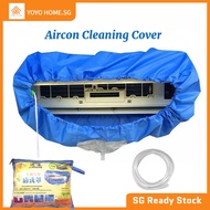 Aircon cleaning cover Air conditioner Clean Dust Washing Cover Air conditioner Clean Waterproof Protector Tool