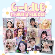KPOP Mail Stickers I-DLE DECO Mailing Sticker Yuqi Shuhua Soyeon Minnie Miyeon