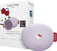 GESKE x Hello Kitty SmartAppGuided Facial Brush | 3 in 1 | Skin Cleansing Silicone | Routine Skincar