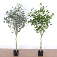 Fake Tree Indoor Potted Large Potted Plant Money Tree Home Office Simulation Flower Window Real Gree