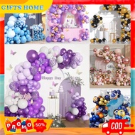 Balloon 1 Set Elegant Theme Decoration Package Balloon/ Birthday Decoration Package Balloon Garland 