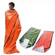 Person Emergency Shelter Bivy Survival Tent Kit Mylar Tube Tent Sleeping Bag Waterproof Outdoor SOS 