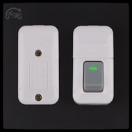 [8C11] White ON OFF Push Button Table Led Lights Online Midway Control Cab Bedside Lamp Power 6A 250