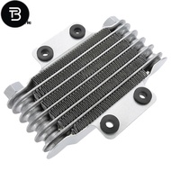 TRB Motorcycle   Cooling Radiator 85Ml Universal Silver Aluminum for 100Cc-250Cc Motorcycle Dirt Bik