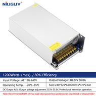 1200Watts Switching power supply 20A 25A 33A 50A 100A AC to DC12V 24V 36V 48V 60V LED Transformer Co