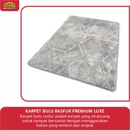 RASFUR PREMIUM FUR CARPET (SIZE 120x180 & 180x200) 3 CM Thickness