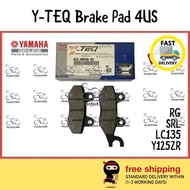 4US-W0046 Y-TEQ Brake Pad Disc Yamaha Y125Z / Kriss II / SRLZ / SRL115 / LC5S Disc Brake Pad 100% HL