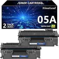 NineLeaf 05A Compatible Toner Cartridge Replacement for HP 05A CE505A Black Toner Cartridge for HP L