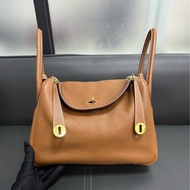 Hermes Lindy 30 金棕金扣