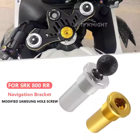 For QJ Motor SRK 800RR SRK800RR Motorcycle Accessories MODIFIED SAMSUNG HOLE SCREW GPS Phone Holder 