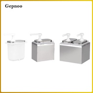 [wxuchp] Sauce Pump Dispenser 2 L Commercial Use Syrups Fructose Pressure Bottle