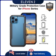 eleven2 Military Grade Drop Protection Shockproof Phone Case For iPhone 15 14 13 12 11 Pro Max