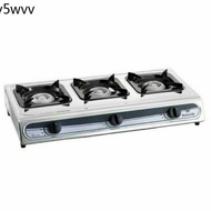 Tungku dapur gas Dapur gas stainless steel Dapur gas infrared ❀BUTTERFLY Triple gas stove/dapur gas 