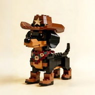 Sesuai dengan LEGO, koleksi besar kepingan binaan untuk dinikmati dan dihargai oleh pencinta anjing.