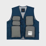 EPIDEMIC JACKET - VEST MOKUJIN DARK NAVY GREY