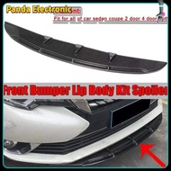Limited-time offer!! 2PCS Universal Car Front Bumper Lip Spoiler Diffuser Fins Body Kit Car-styling Front Bumper