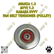 Toyota Avanza 1.3, Perodua Myvi 1.3, Kembara DVVT (Steel) Fan Belt Tensioner Idler Pulley