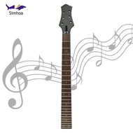 Simhoa Electric Guitar Neck Replacements, 24 Frets Electric Guitar Neck Rosewood